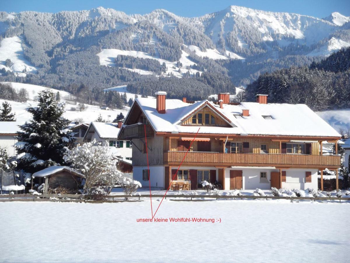 Hornerblick Lägenhet Sonthofen Exteriör bild